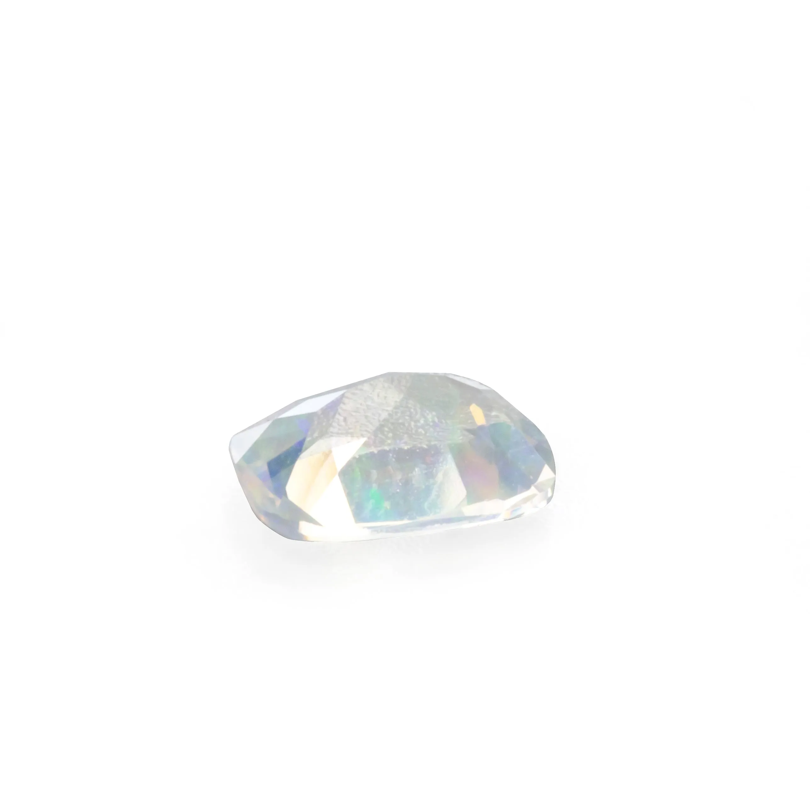 Gem Opal 1.15 carat 9.04 mm Cushion Cut Faceted Gemstone
