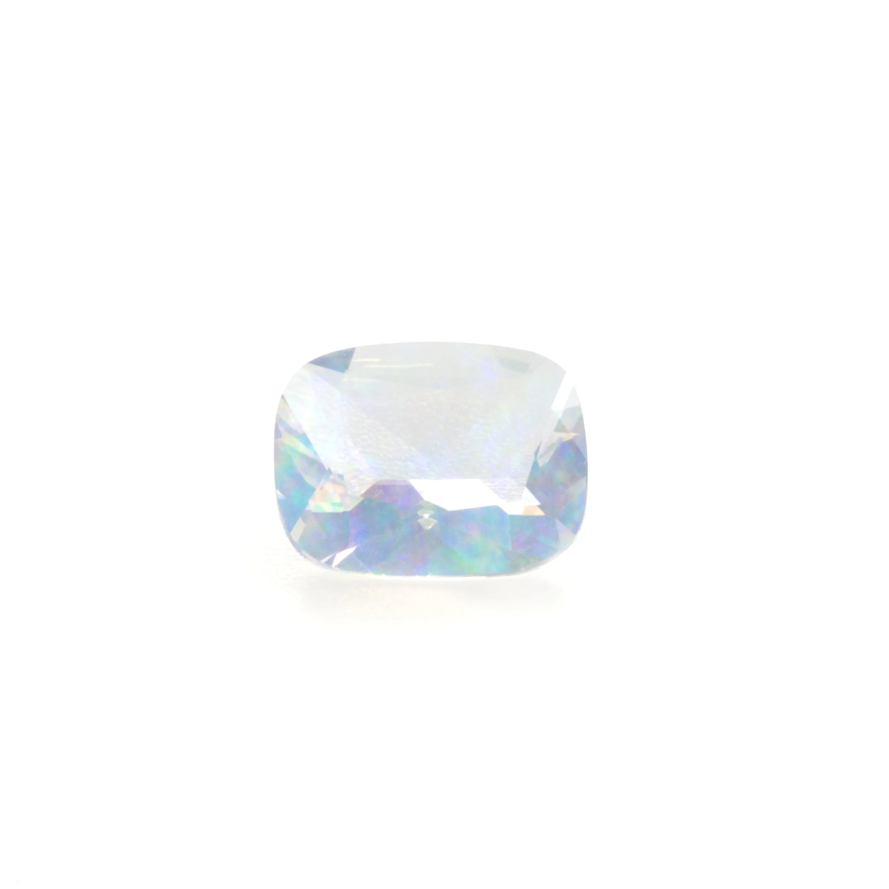 Gem Opal 1.15 carat 9.04 mm Cushion Cut Faceted Gemstone