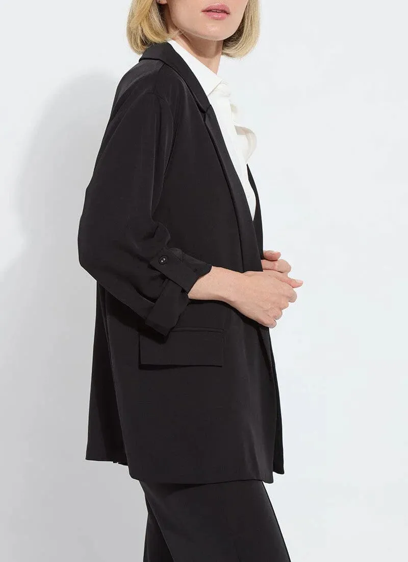 Genevieve Relaxed Blazer in Black