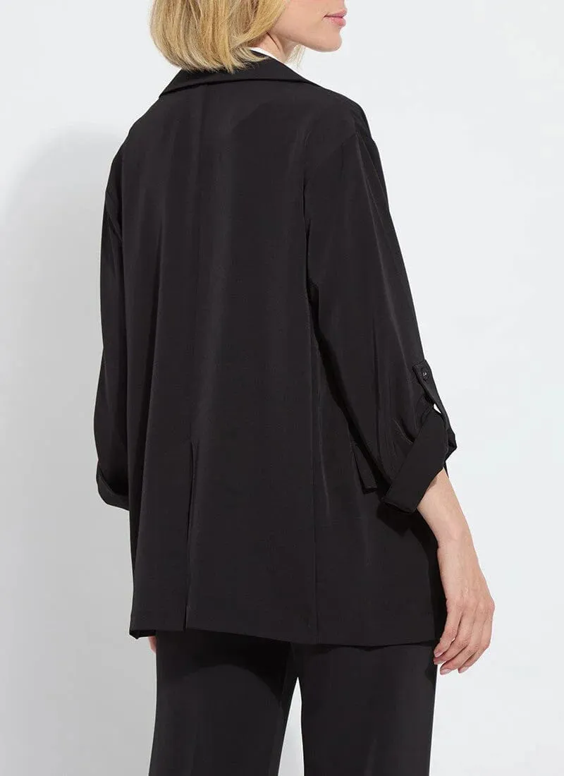 Genevieve Relaxed Blazer in Black