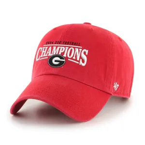 GEORGIA BULLDOGS SEC CHAMPIONS '47 CLEAN UP