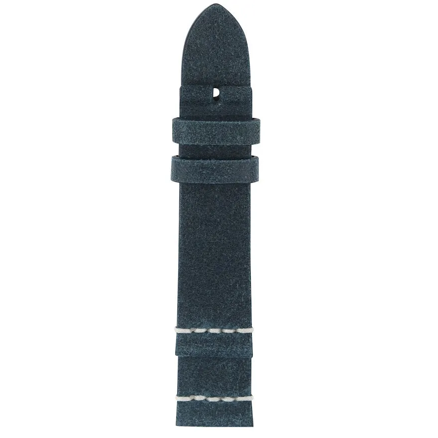 Gevril 22mm Vaughn Leather Strap