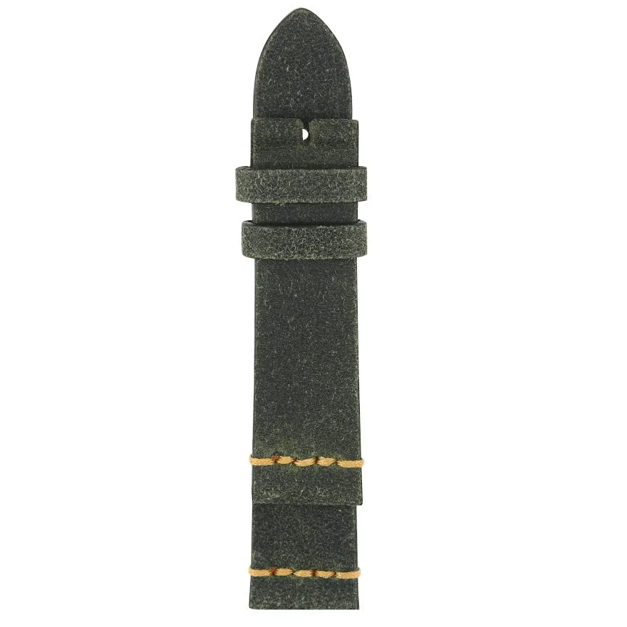 Gevril 22mm Vaughn Leather Strap