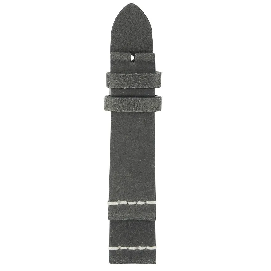 Gevril 22mm Vaughn Leather Strap