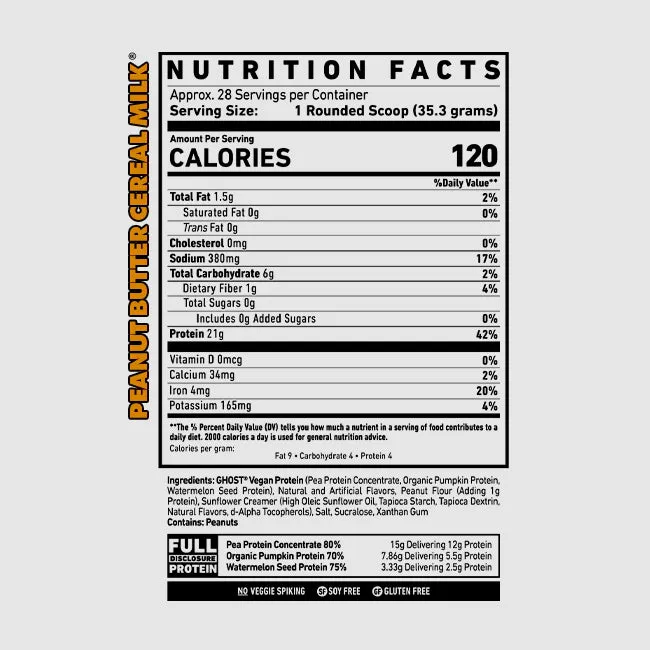 Ghost Vegan Protein - 2lbs