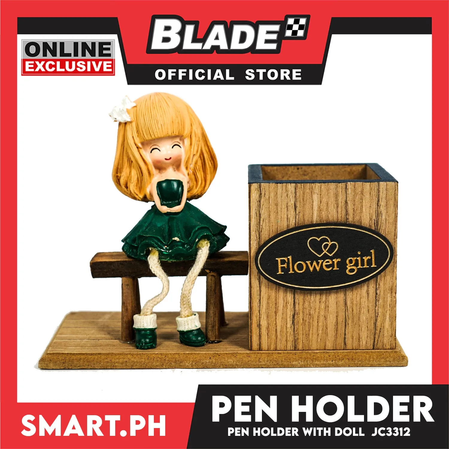 Gifts Pen Holder With Doll JC3312