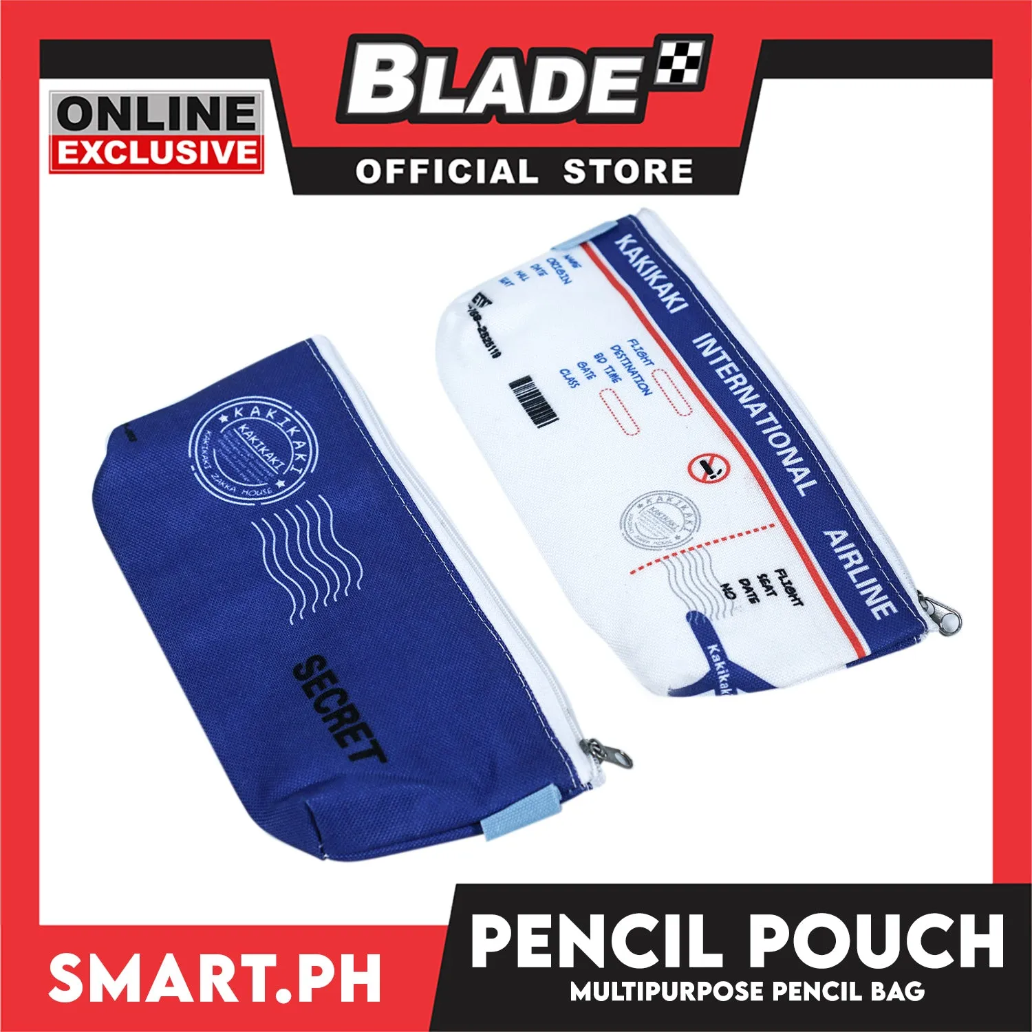 Gifts Pencil Pouch Multipurpose (Assorted Designs)