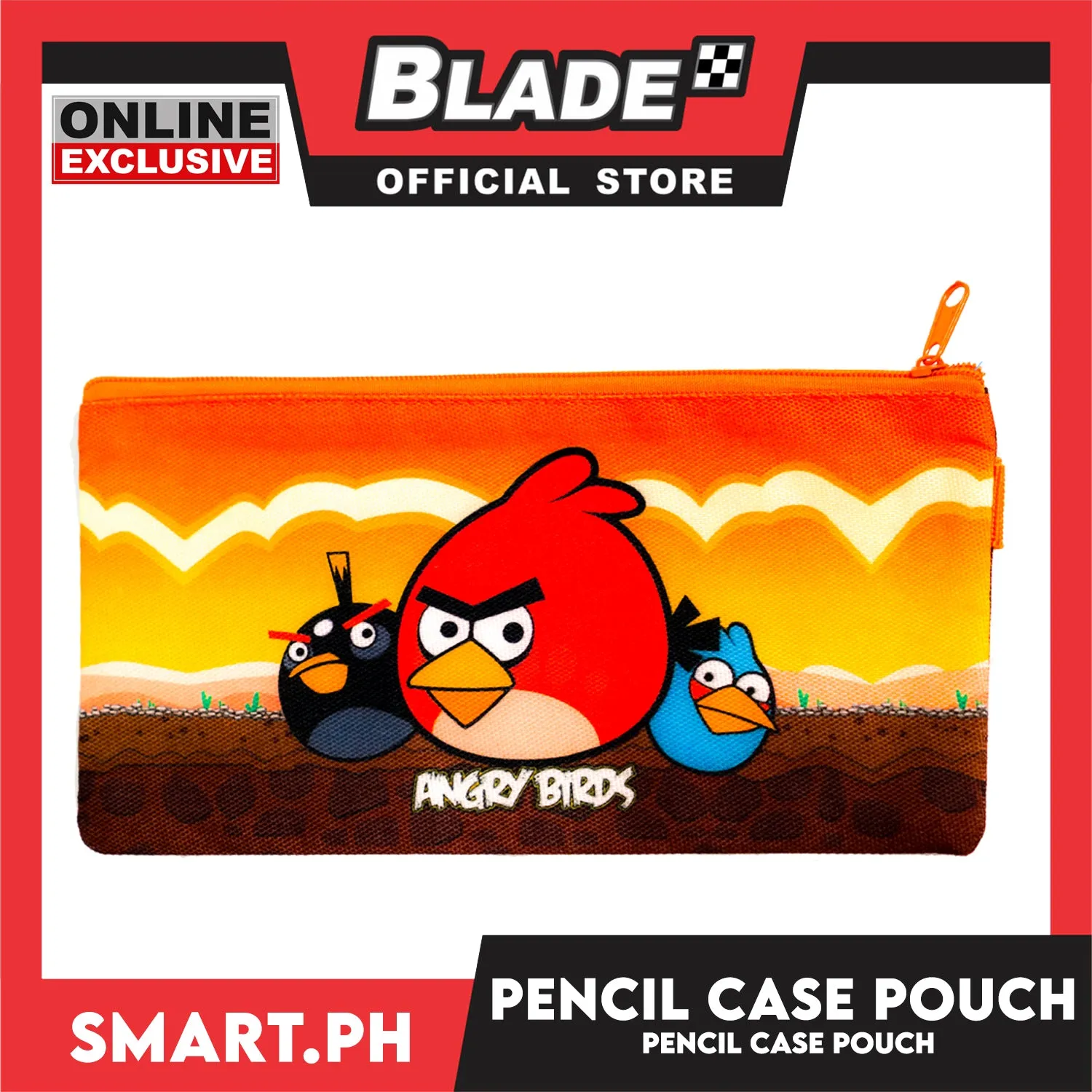 Gifts Pencil Pouch With Design CHAR B6 (Assorted Colors)
