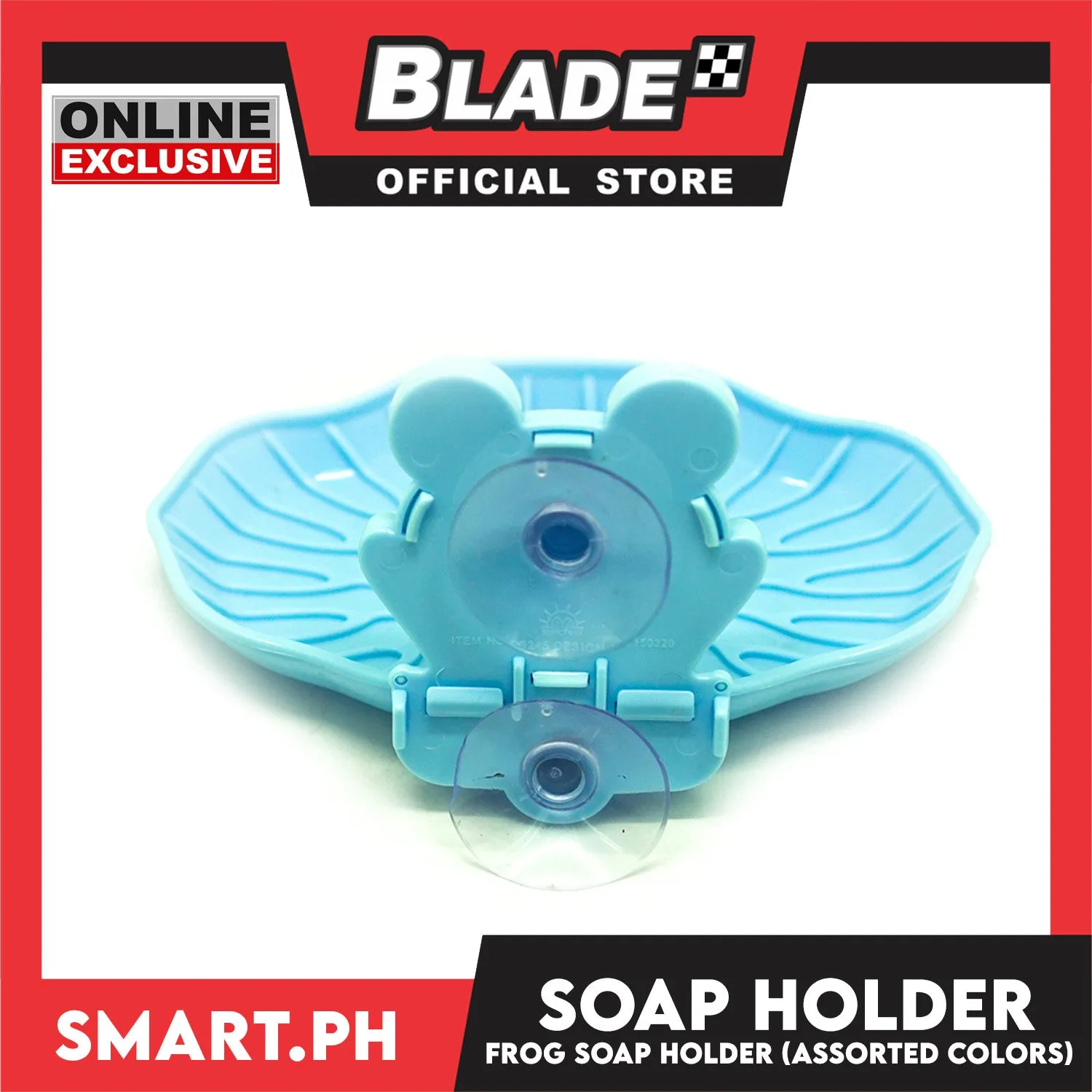 Gifts Soap Dish Holder Frog Design RB245 (Assorted Colors)