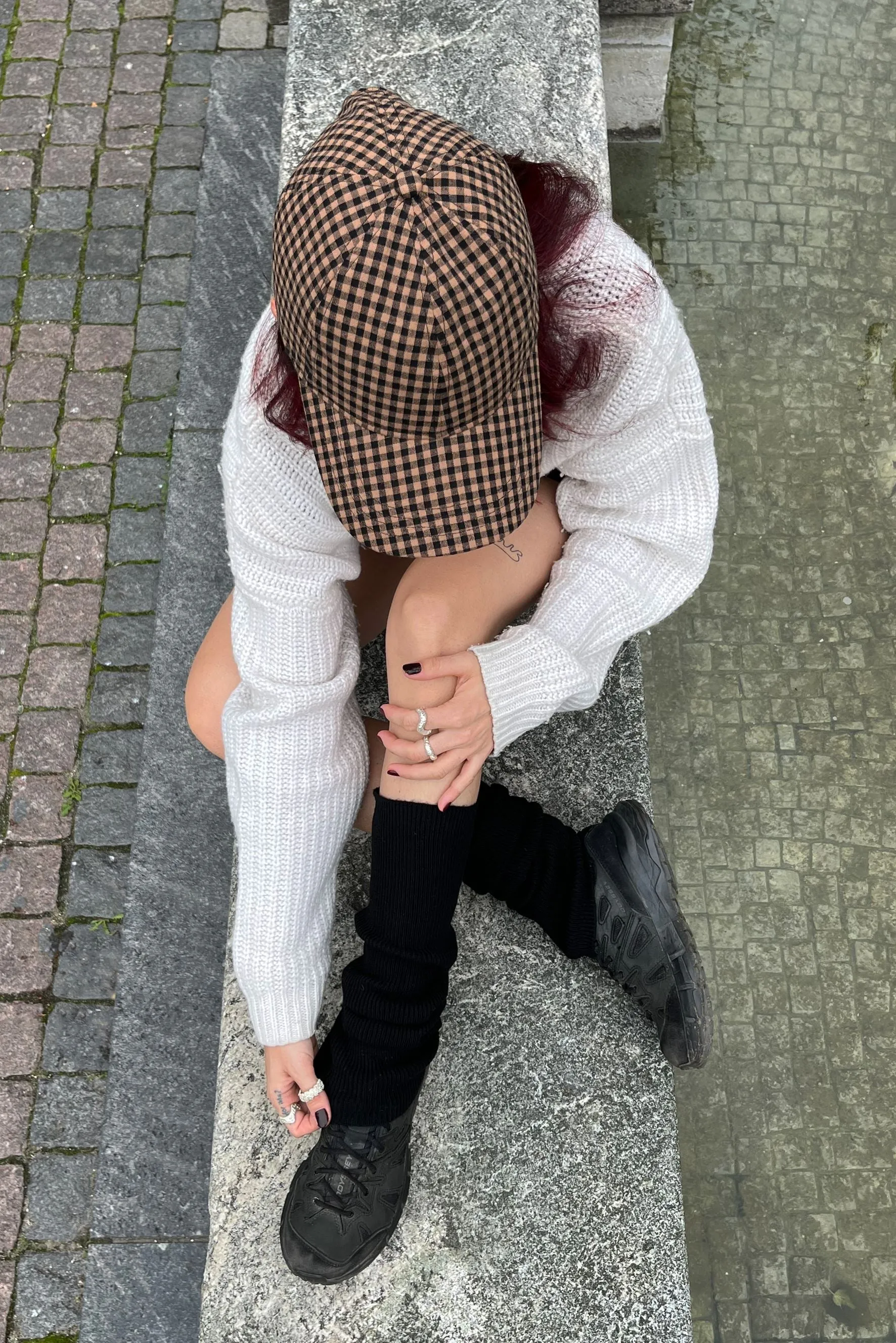 Gingham Cap