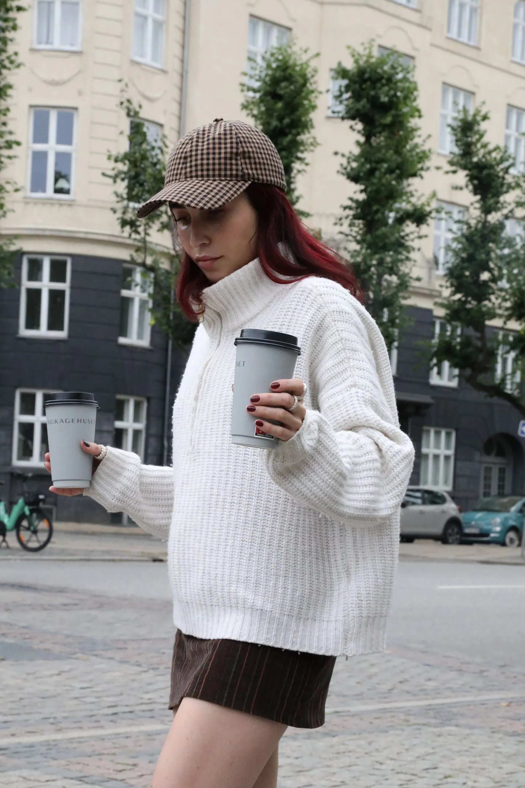 Gingham Cap