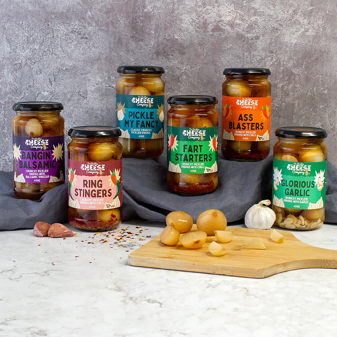 Glorious Garlic Pickled Onions 12 x 450g