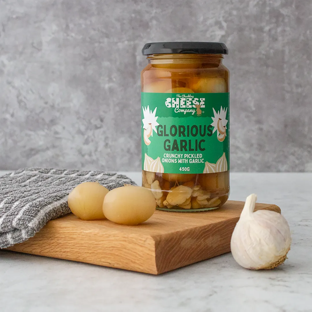 Glorious Garlic Pickled Onions 12 x 450g