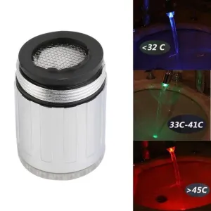 Glow Light-up LED Water Faucet Kitchen Tap