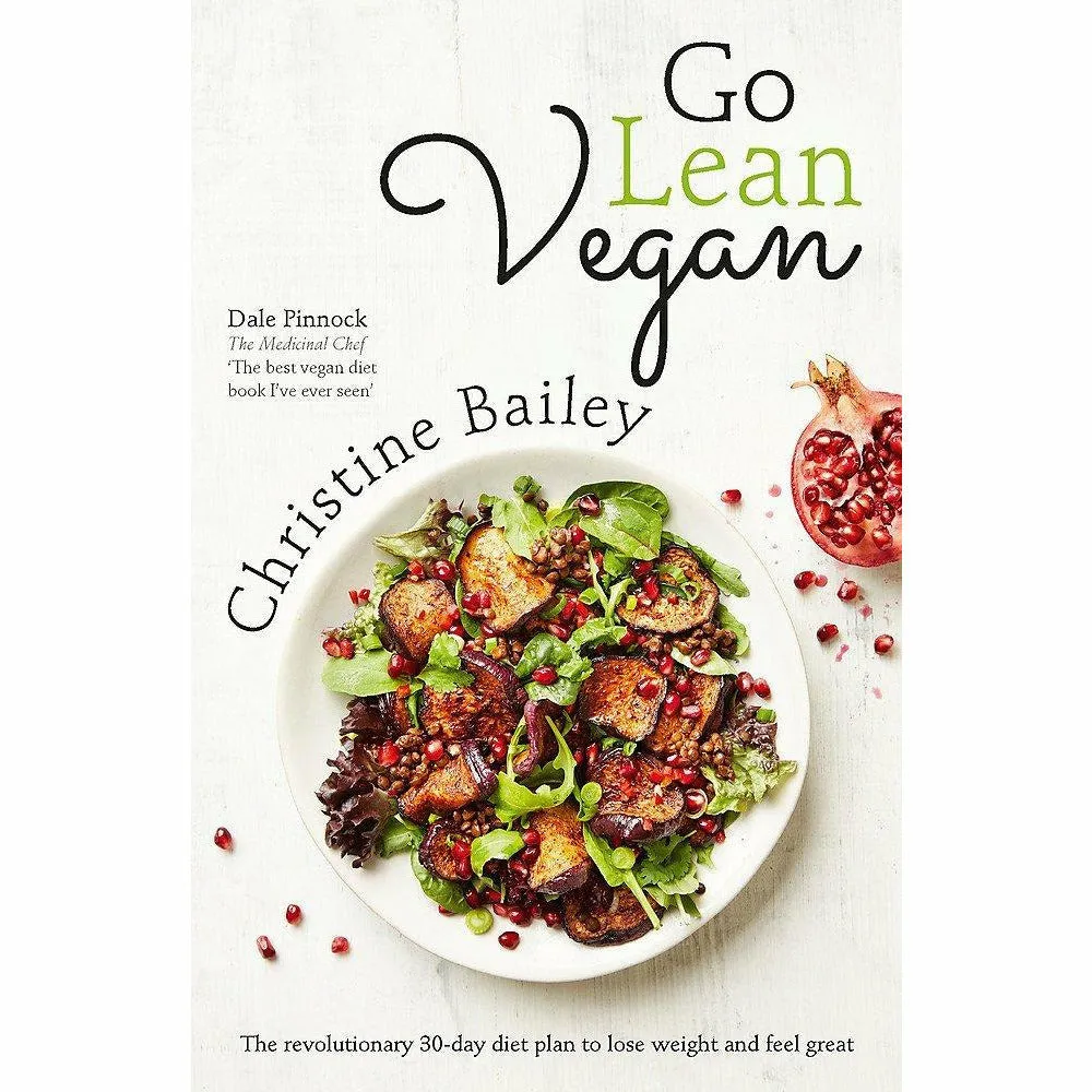 Go lean vegan, vegan 100 [hardcover], vegan cookbook for beginners 3 books collection set