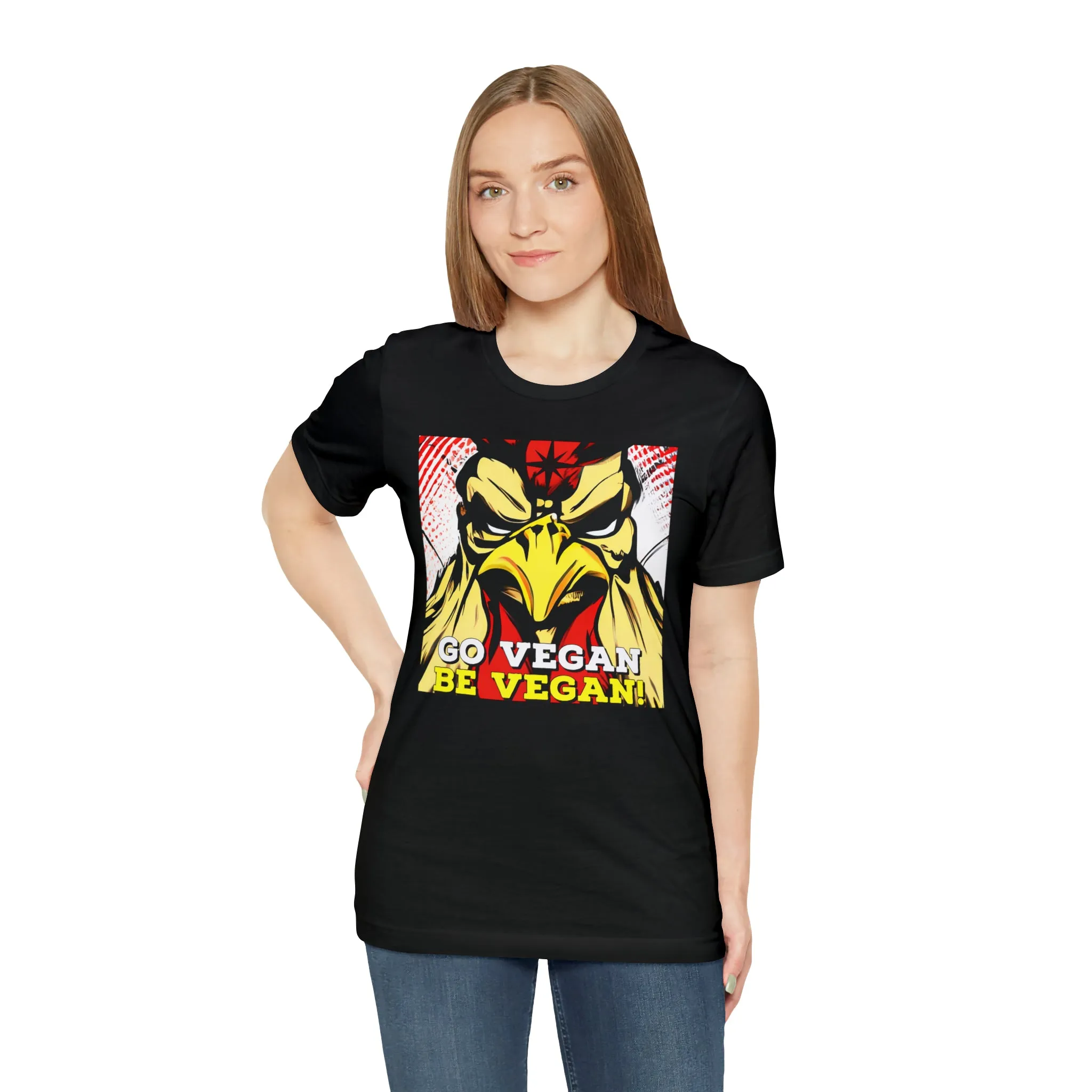 Go Vegan Be Vegan! Short Sleeve Tee