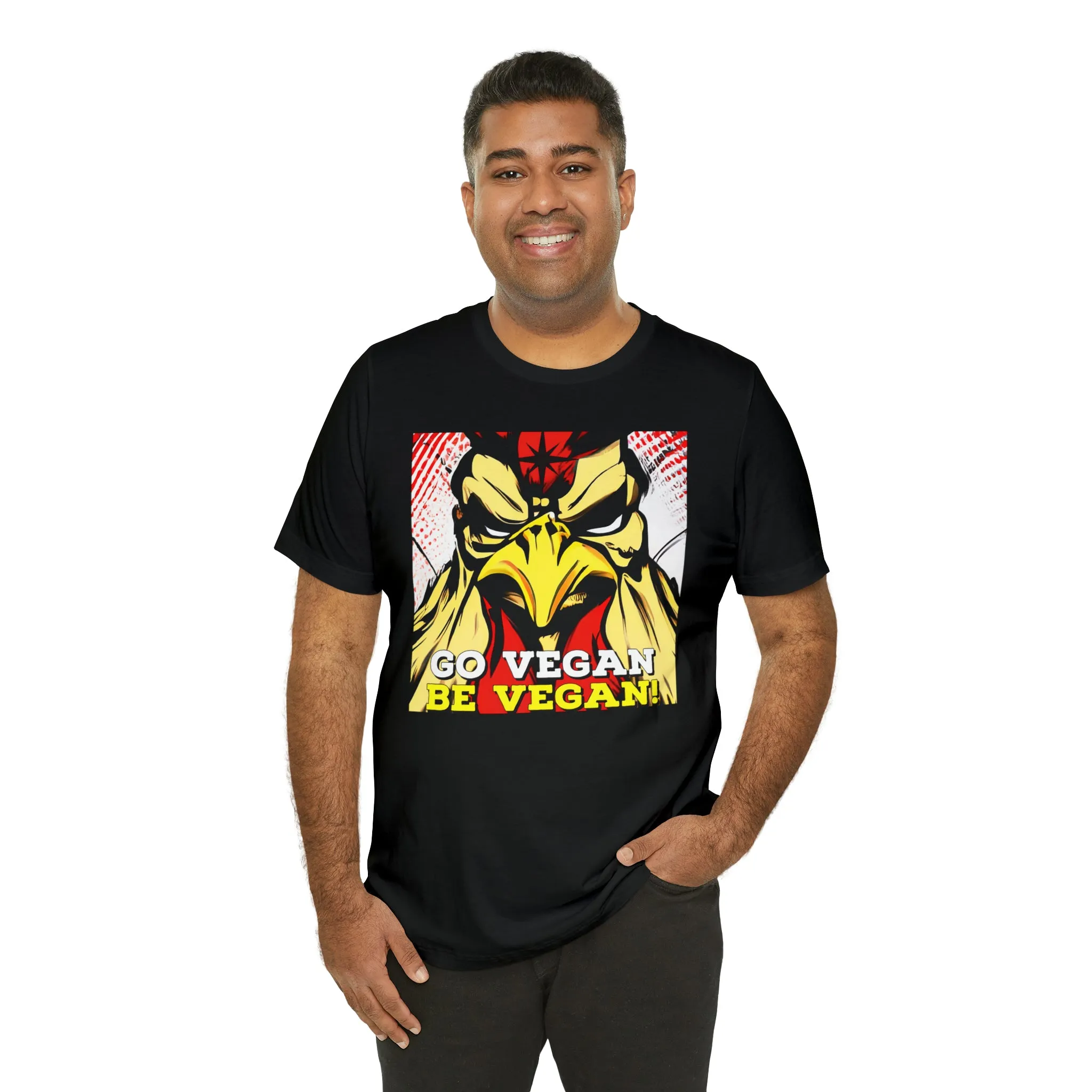Go Vegan Be Vegan! Short Sleeve Tee