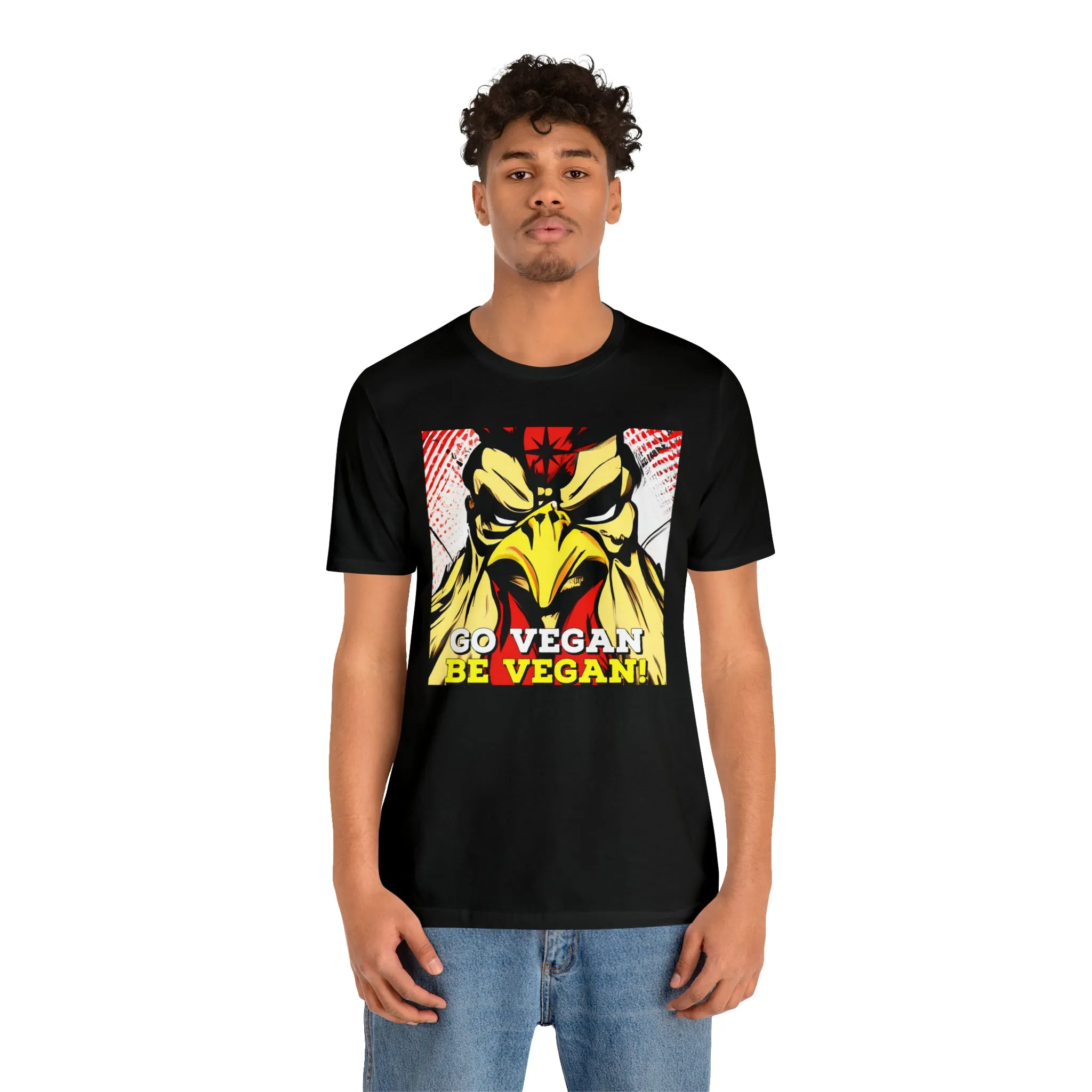 Go Vegan Be Vegan! Short Sleeve Tee