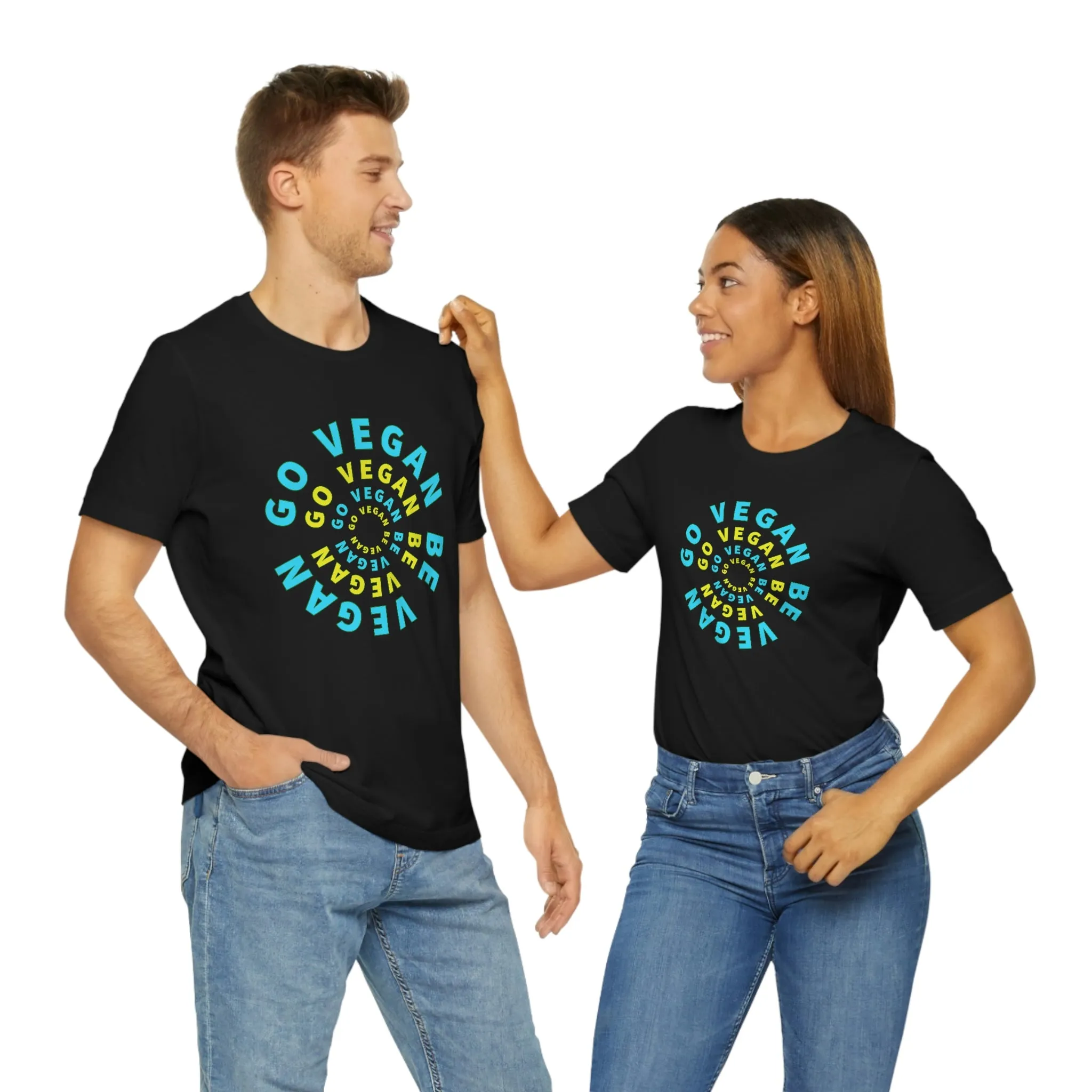 Go Vegan Be Vegan Short Sleeve Tee