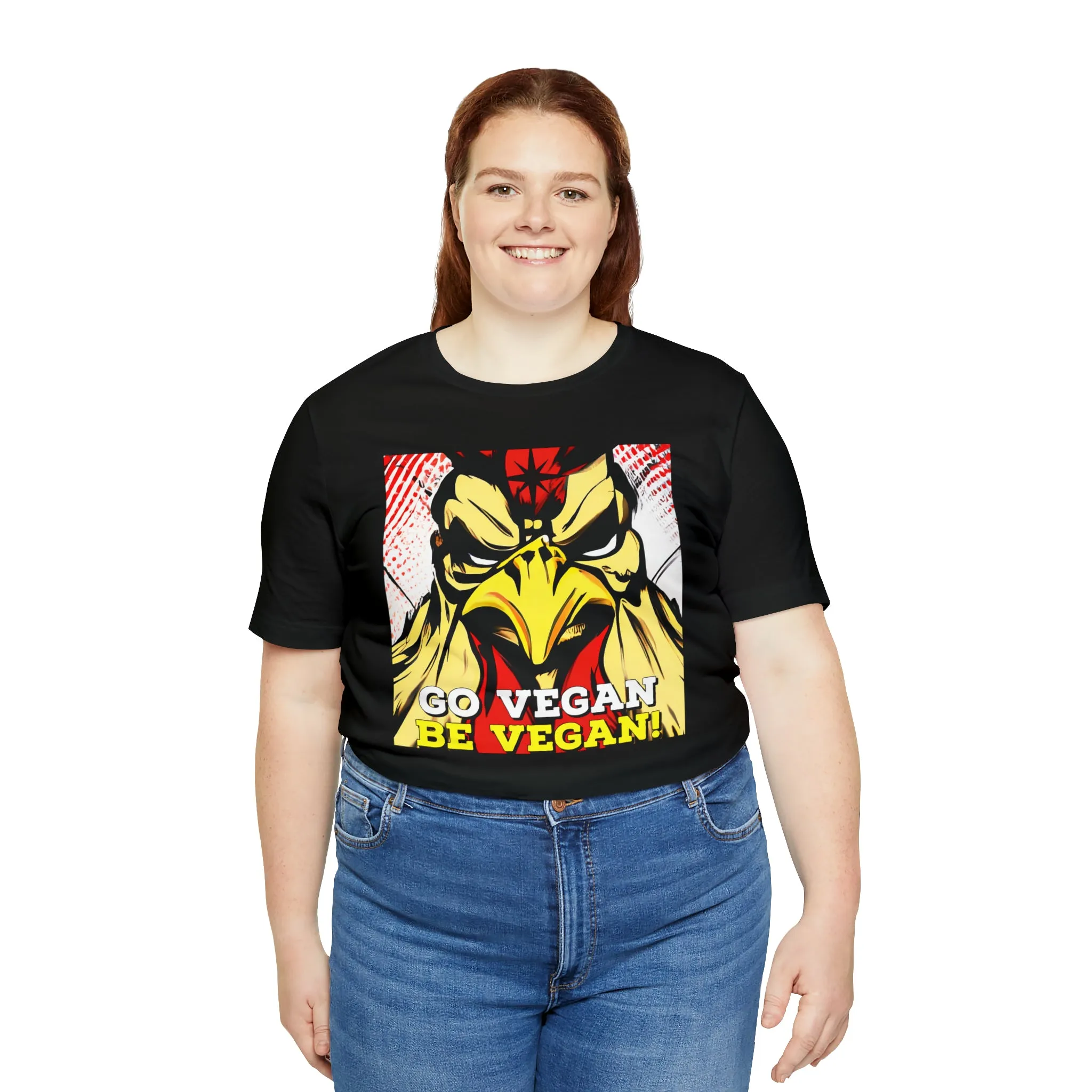 Go Vegan Be Vegan! Short Sleeve Tee