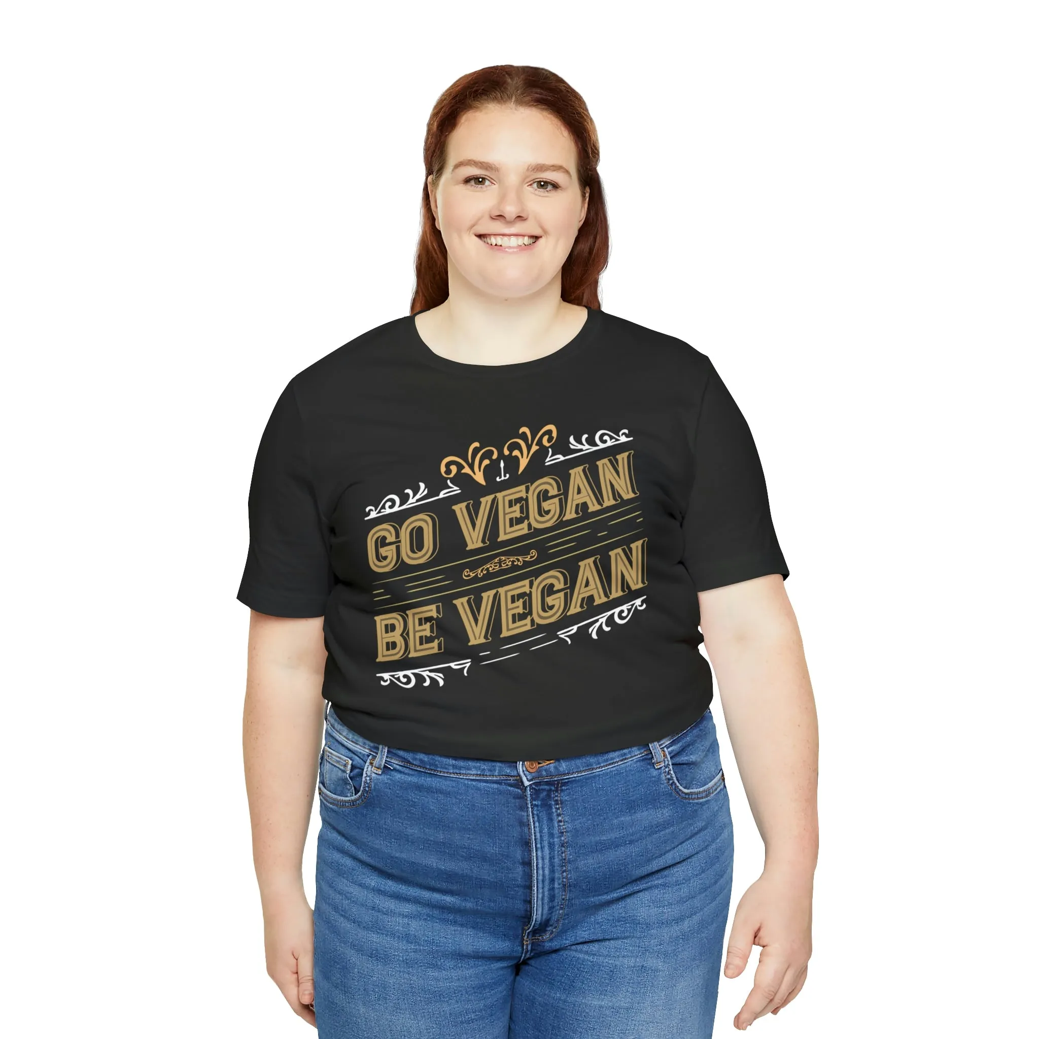 Go Vegan Be Vegan Short Sleeve Tee