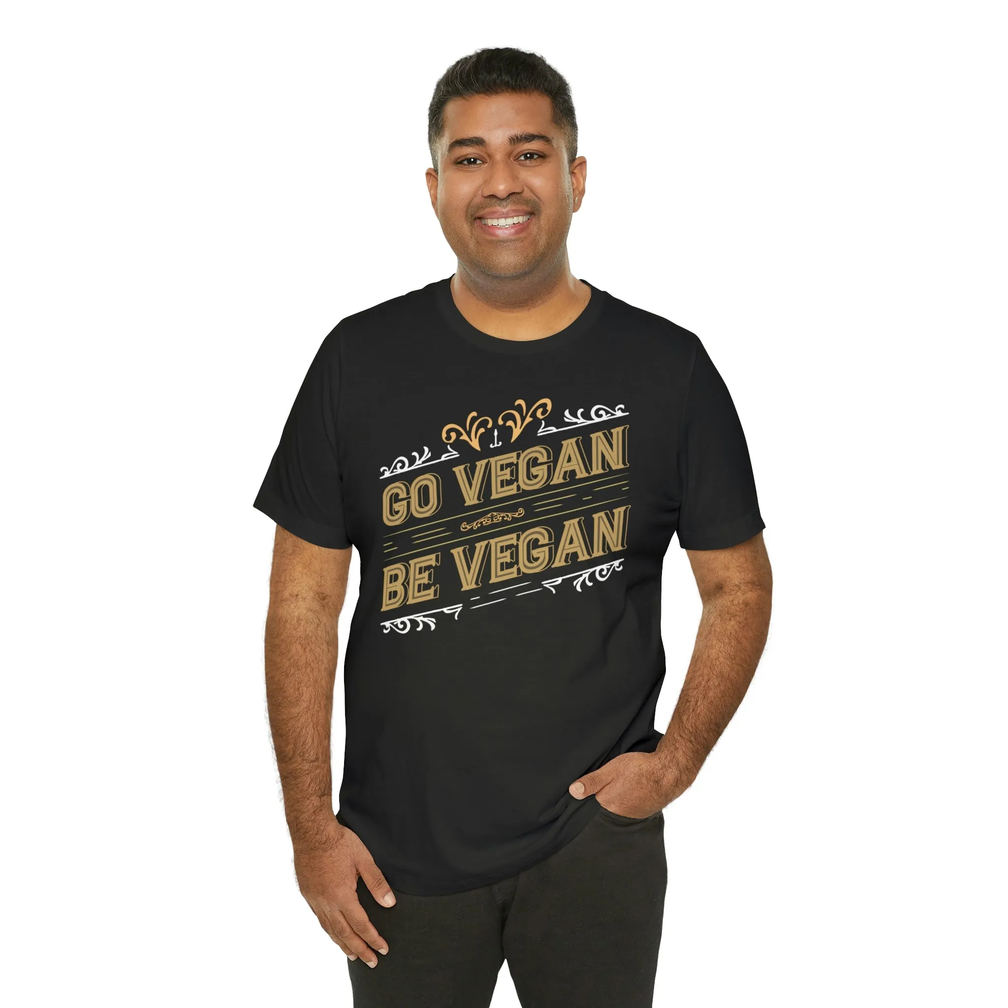 Go Vegan Be Vegan Short Sleeve Tee