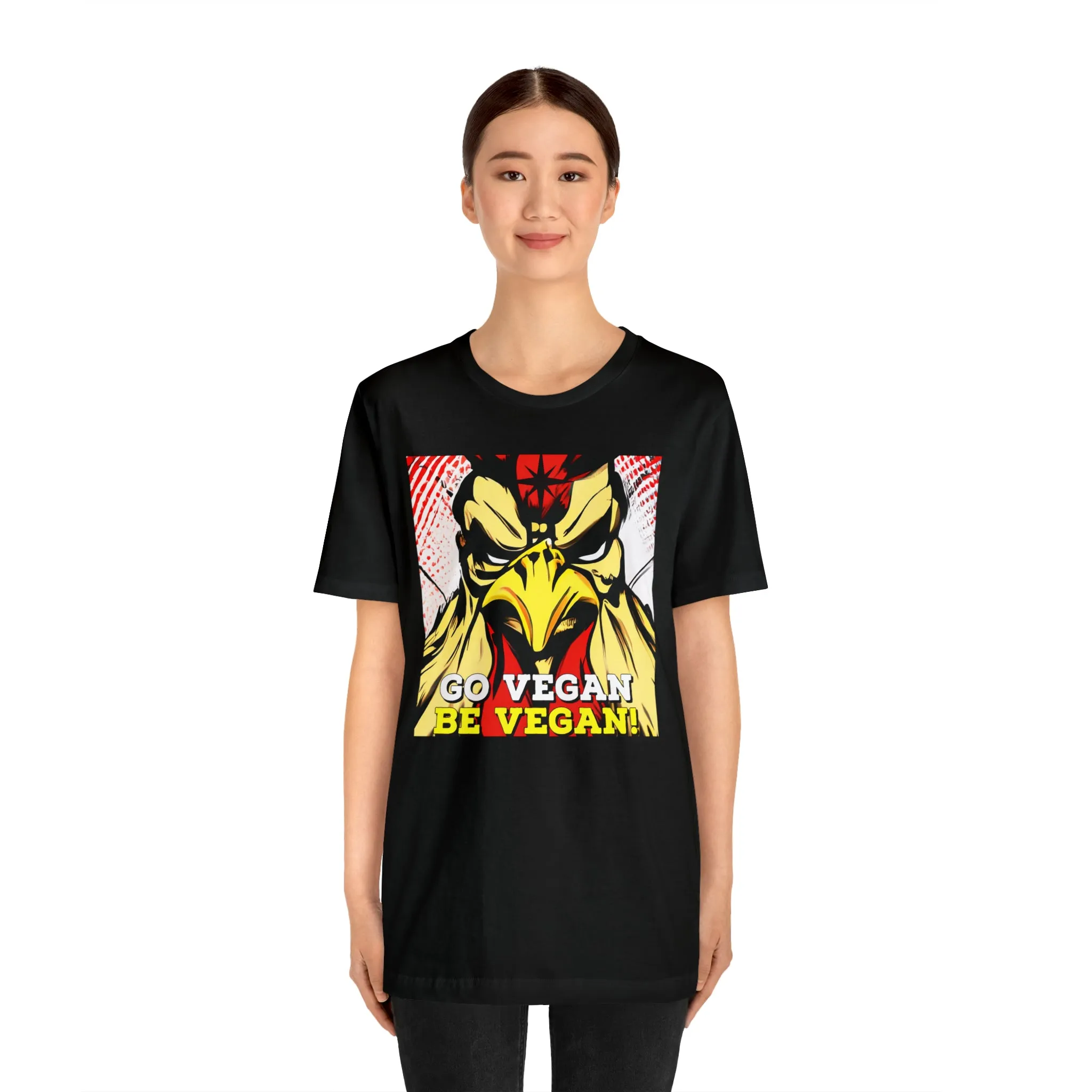 Go Vegan Be Vegan! Short Sleeve Tee