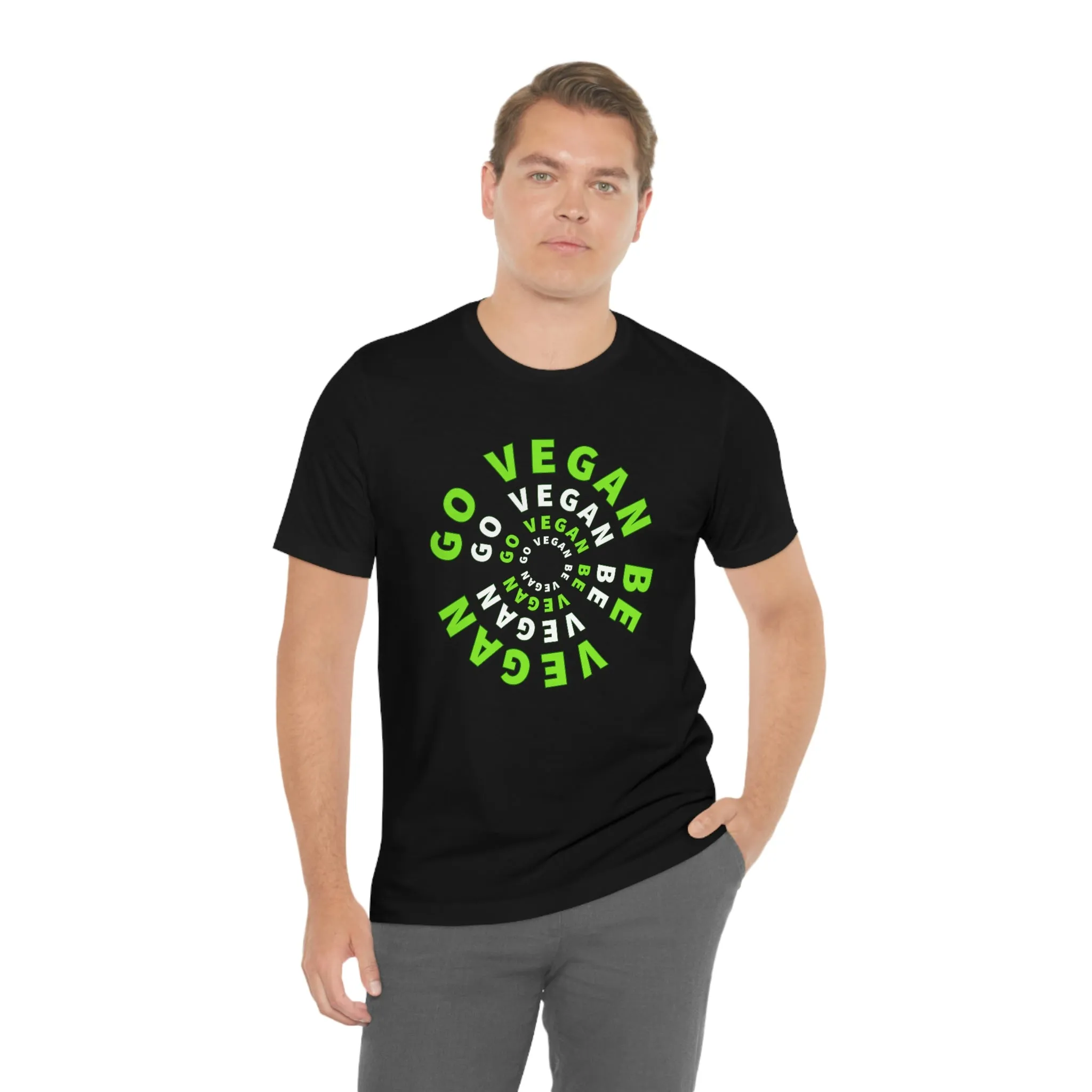 Go Vegan Be Vegan Short Sleeve Tee