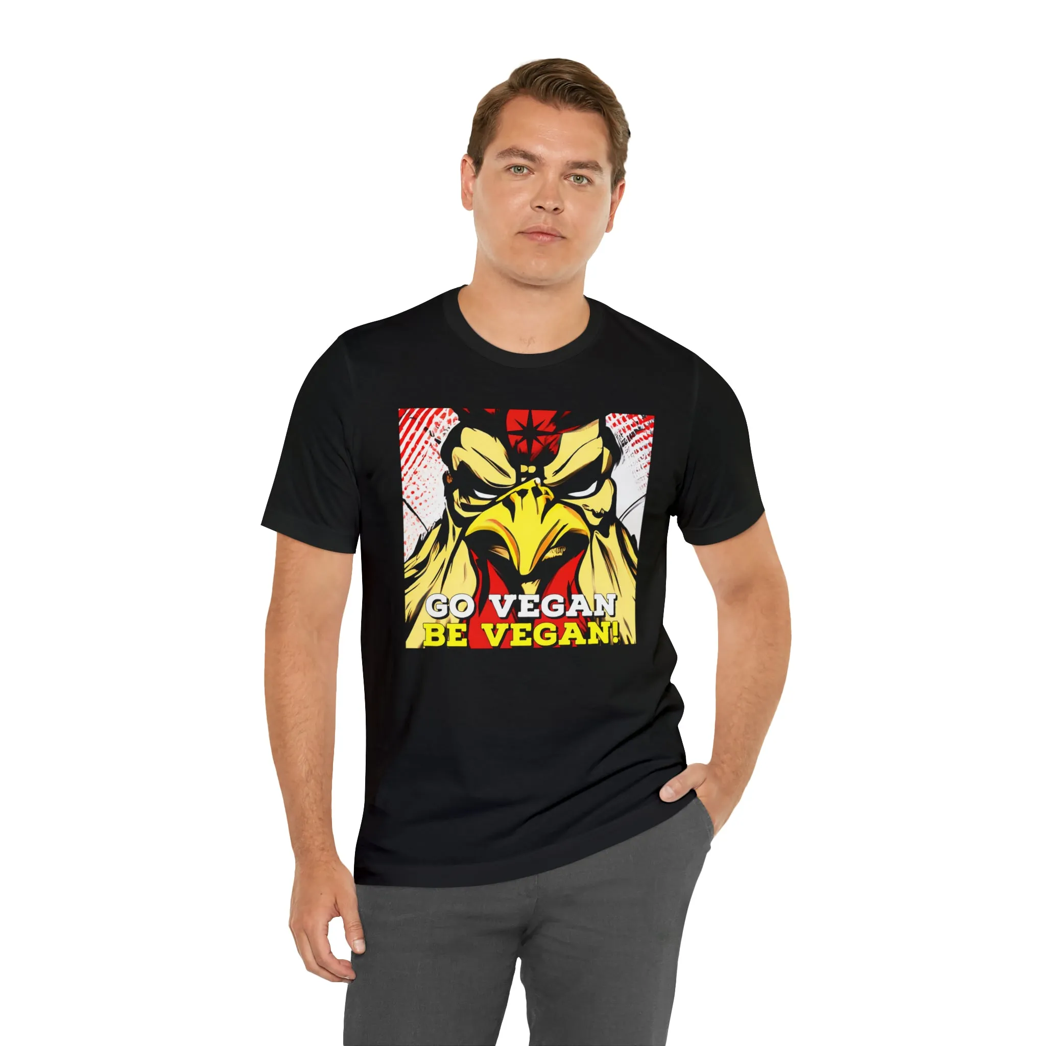 Go Vegan Be Vegan! Short Sleeve Tee