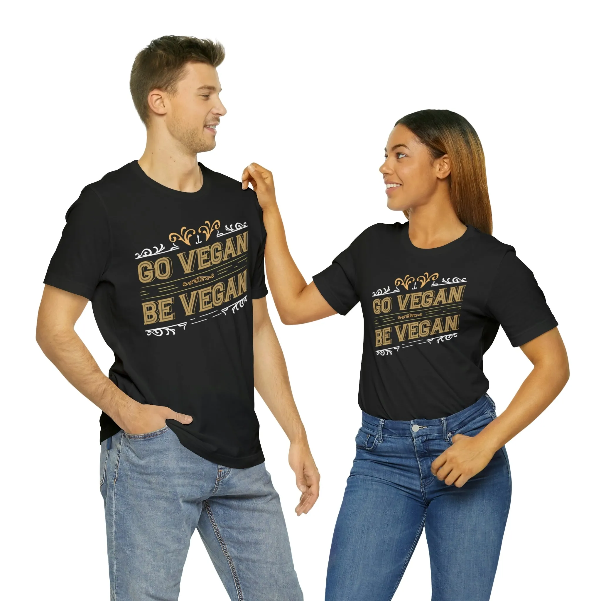Go Vegan Be Vegan Short Sleeve Tee