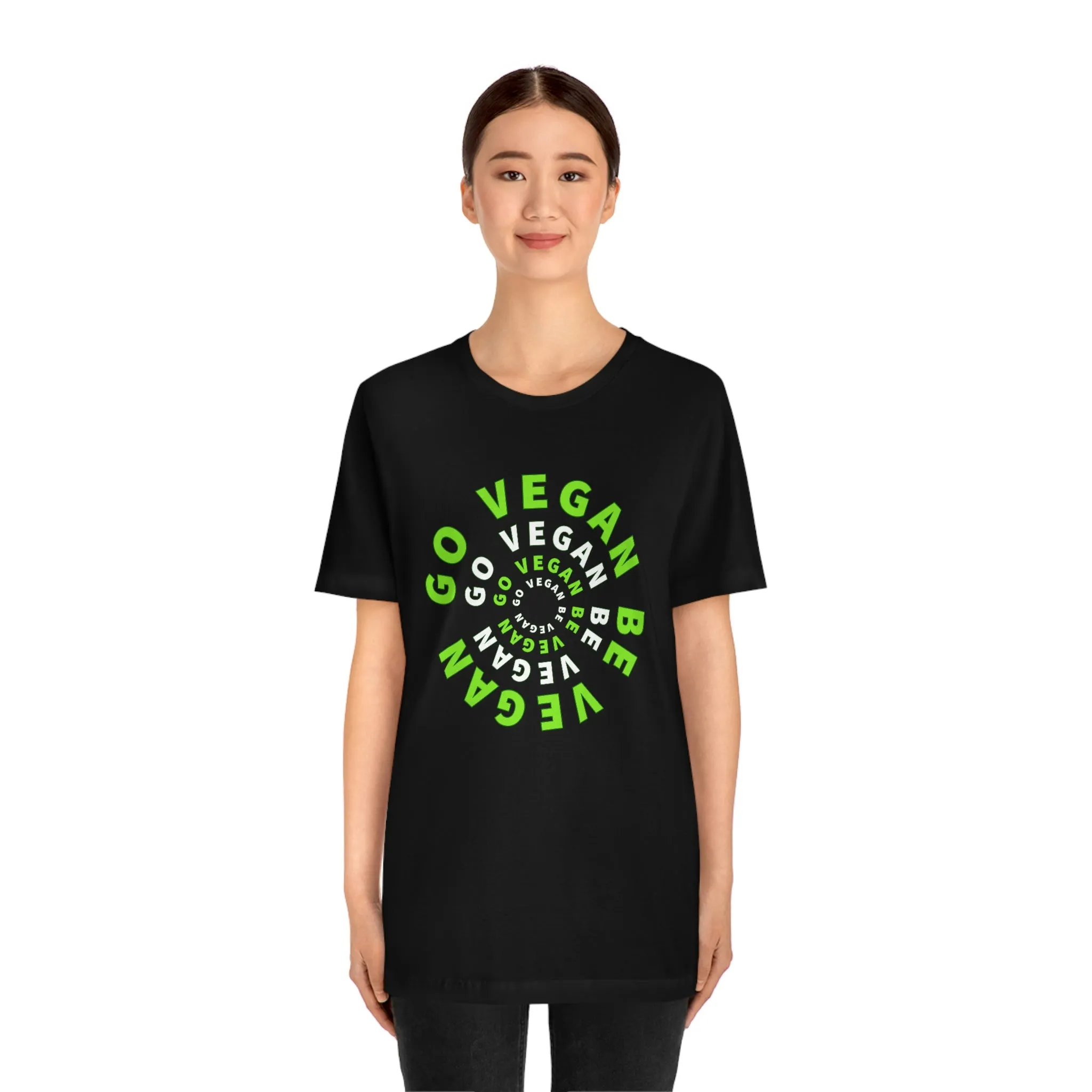 Go Vegan Be Vegan Short Sleeve Tee