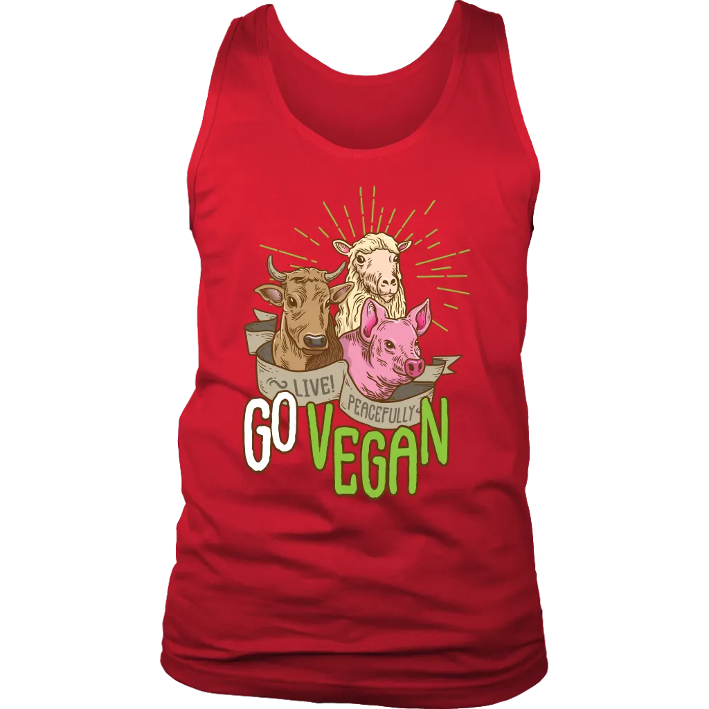 Go Vegan T-shirt, Gift for Vegan, Vegan Shirt