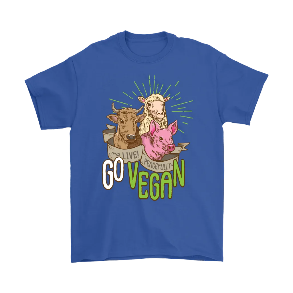 Go Vegan T-shirt, Gift for Vegan, Vegan Shirt