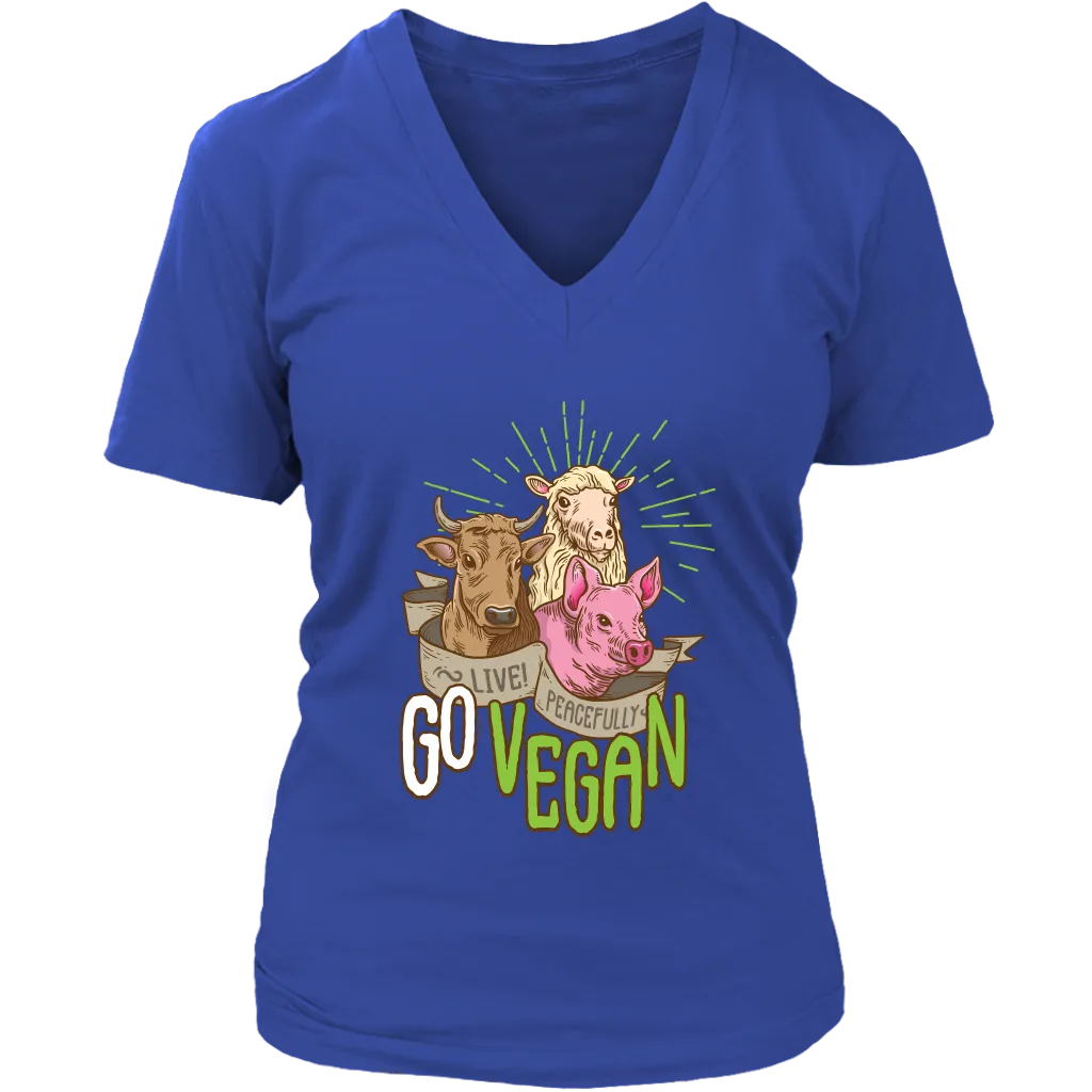 Go Vegan T-shirt, Gift for Vegan, Vegan Shirt