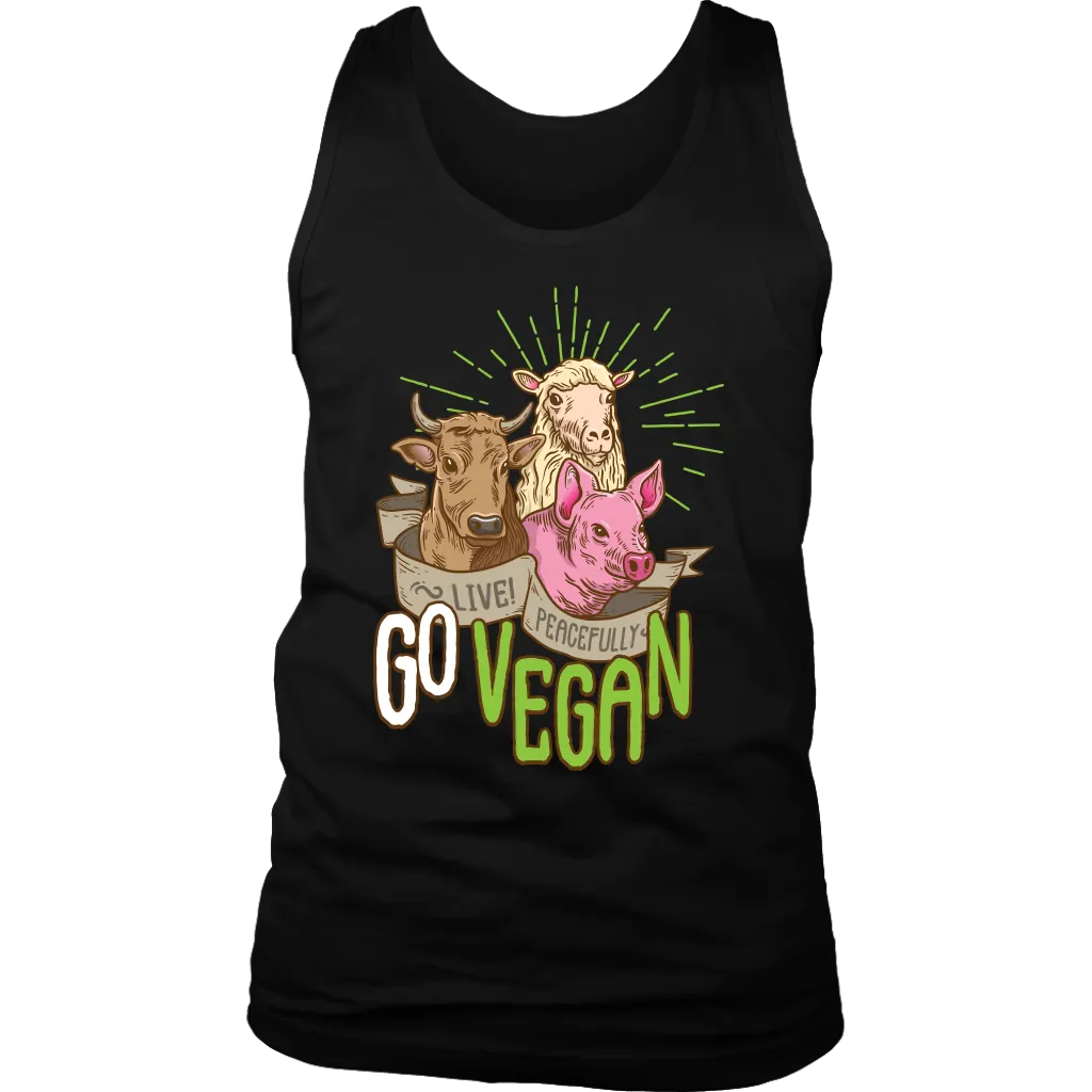 Go Vegan T-shirt, Gift for Vegan, Vegan Shirt