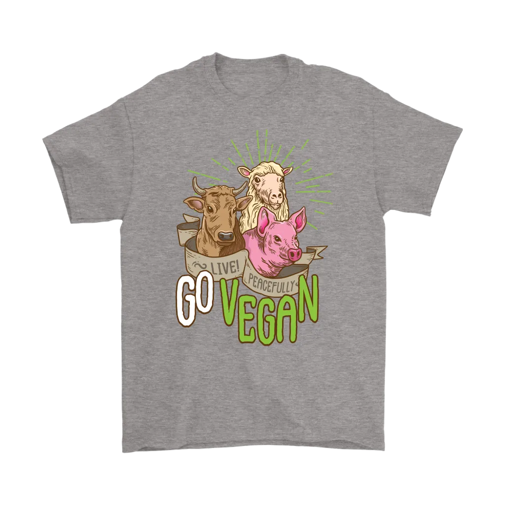 Go Vegan T-shirt, Gift for Vegan, Vegan Shirt