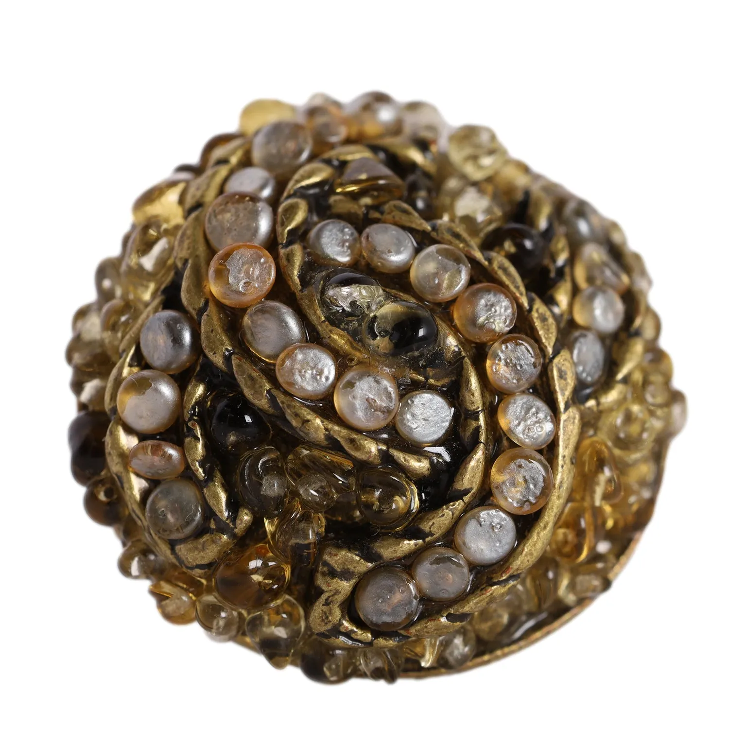 Gold Clip On Earrings