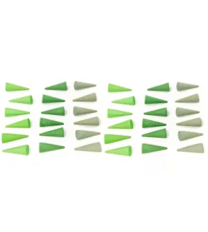 Grapat Mandala Green Cones