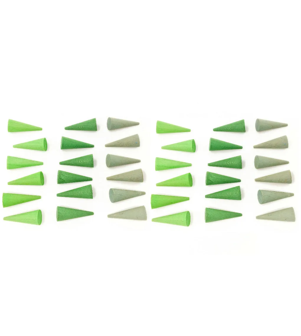 Grapat Mandala Green Cones