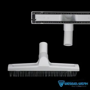 Grey Carpet/ Rug Tool With Tines - 1 1/4" Neck x 11 3/4"
