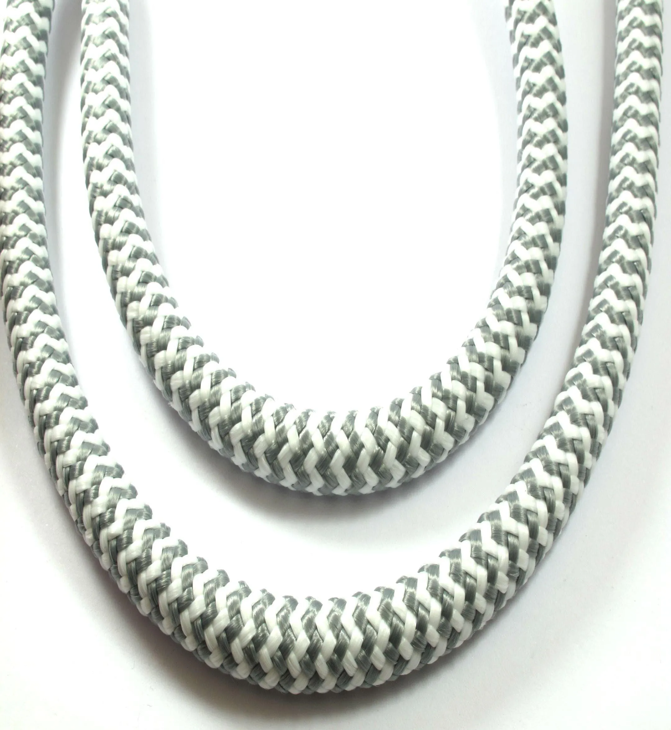 Grey-White Camera Strap