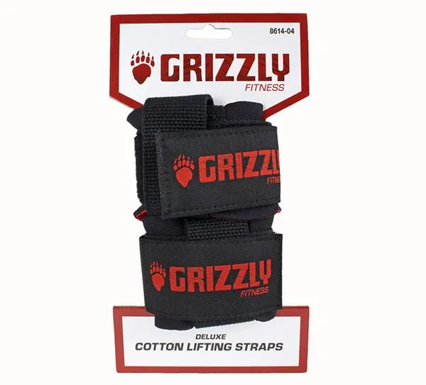 Grizzly Deluxe Cotton Lifting Straps
