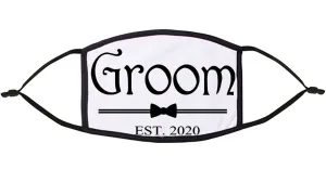 'Groom' Personalised Re-Usable Face Mask