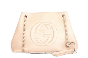 Gucci Medium Soho Chain Tote Bag Brown