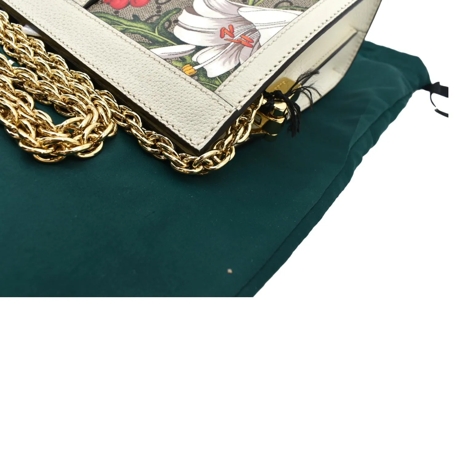 GUCCI Ophidia Flora GG Supreme Canvas Shoulder Bag Multicolor 503877