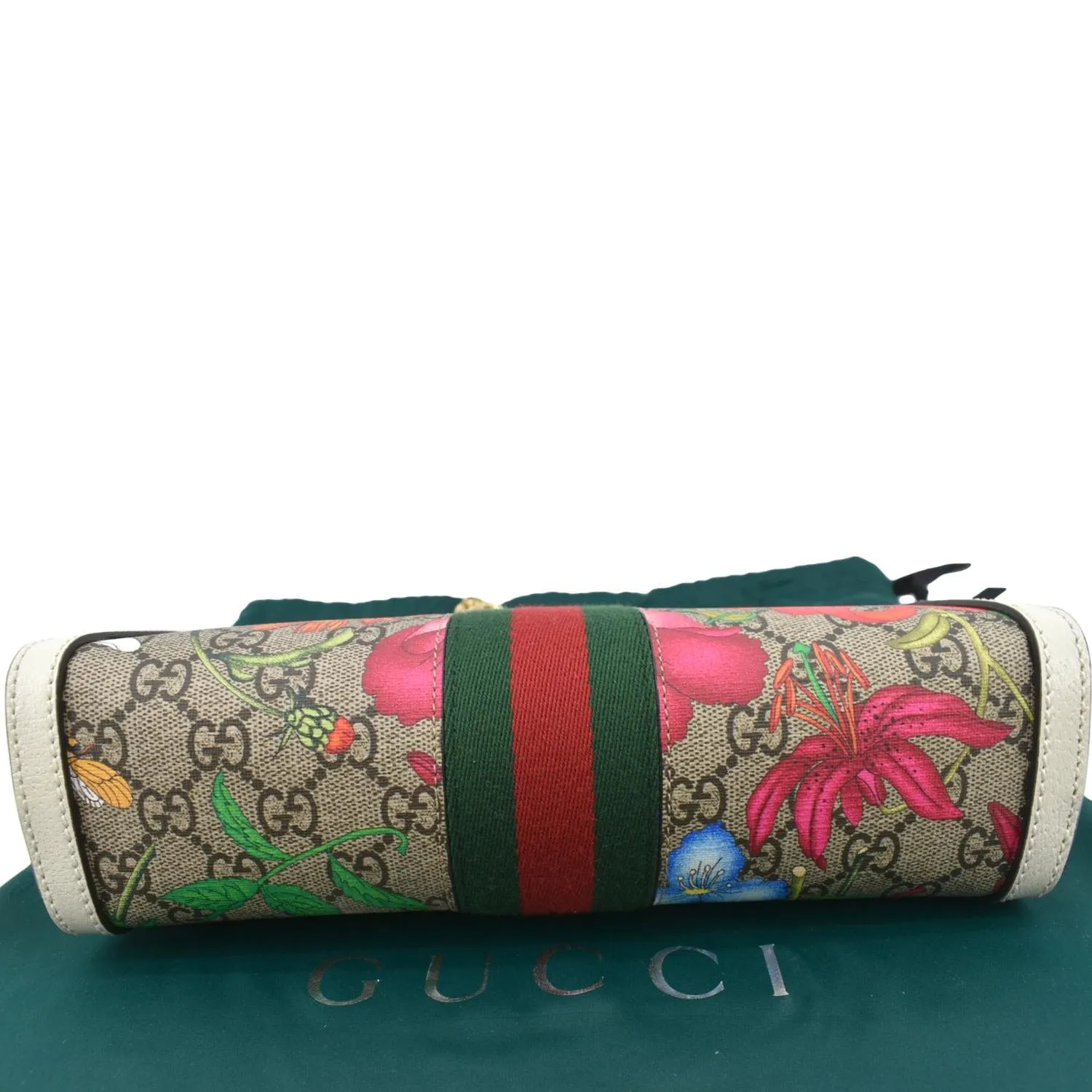 GUCCI Ophidia Flora GG Supreme Canvas Shoulder Bag Multicolor 503877