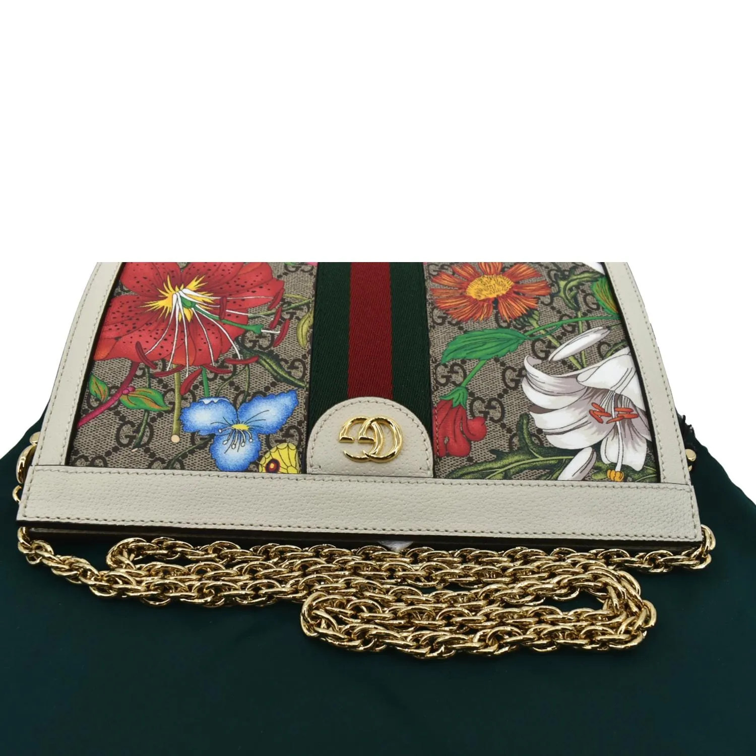 GUCCI Ophidia Flora GG Supreme Canvas Shoulder Bag Multicolor 503877