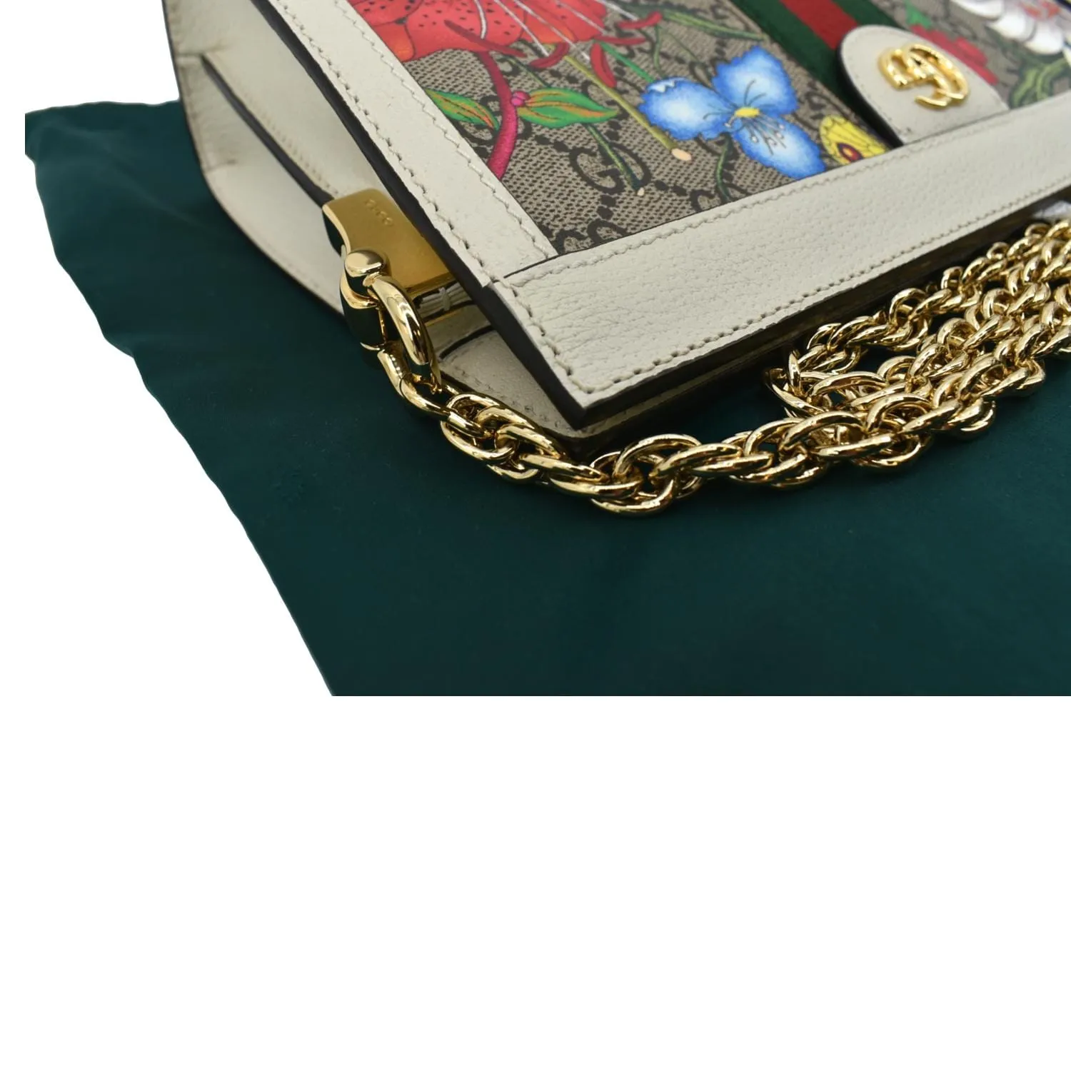 GUCCI Ophidia Flora GG Supreme Canvas Shoulder Bag Multicolor 503877