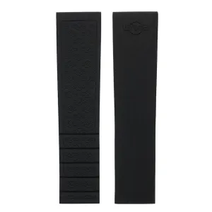 GV2 20mm Black Rubber Strap