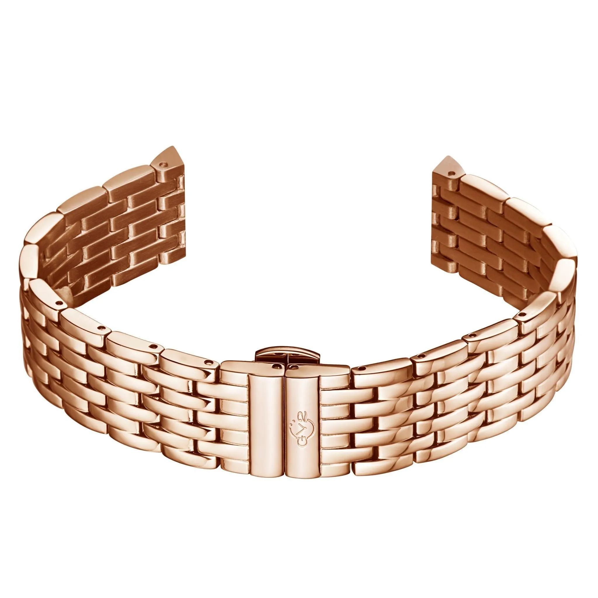 GV2 Marsala 18mm Metal Bracelet